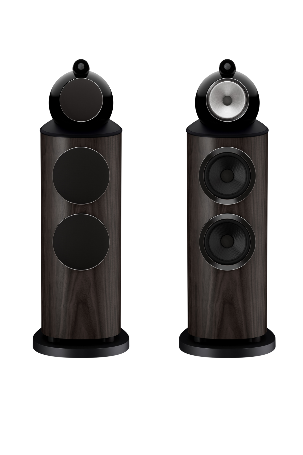 Bowers & Wilkins 802 D5 Kule Hoparlör Dark Walnut