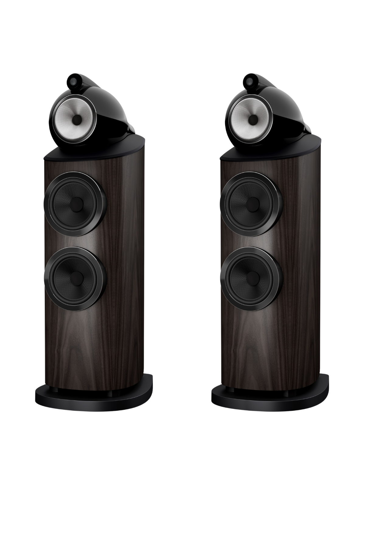 Bowers & Wilkins 802 D5 Kule Hoparlör Dark Walnut