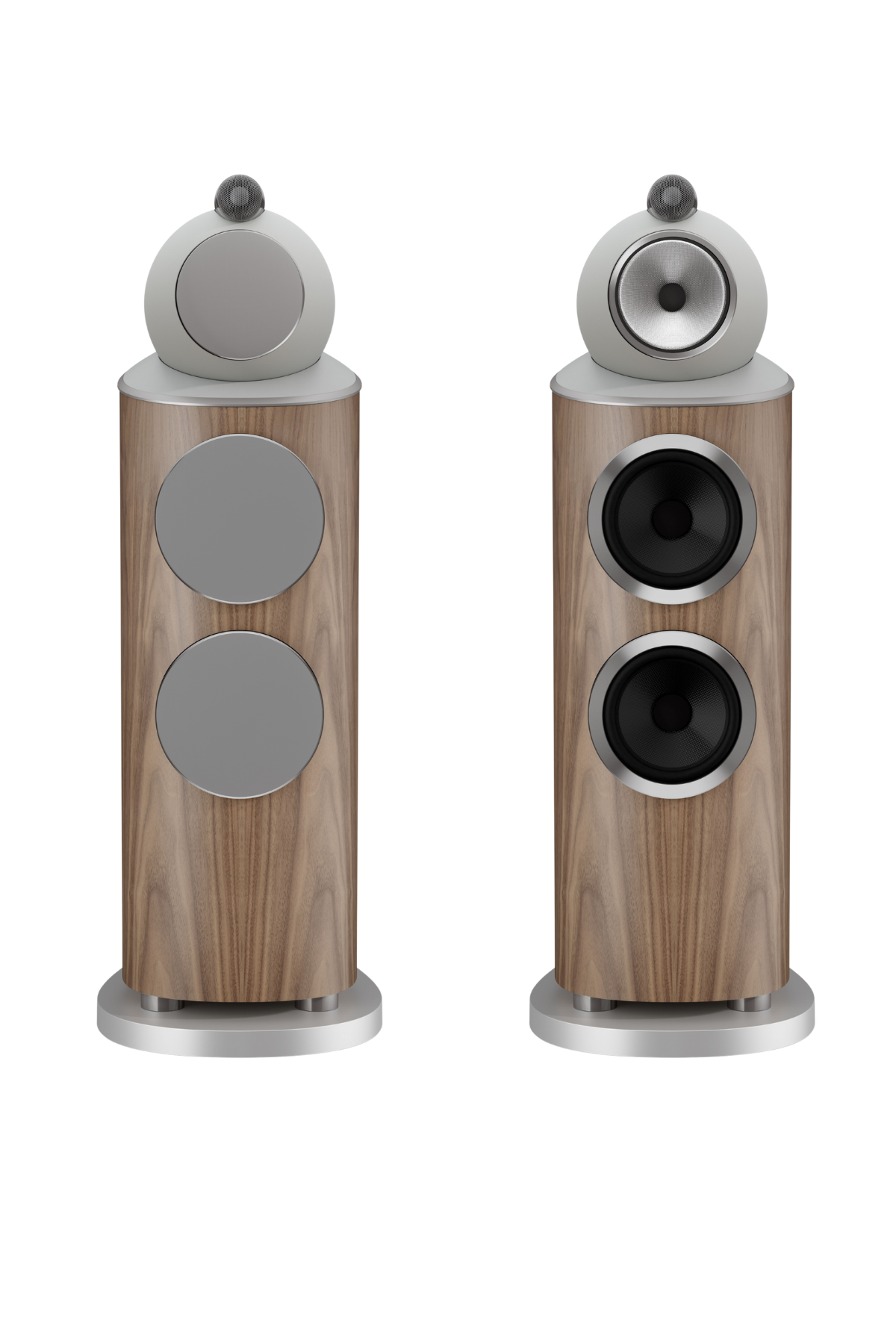 Bowers & Wilkins 802 D5 Kule Hoparlör Light Walnut