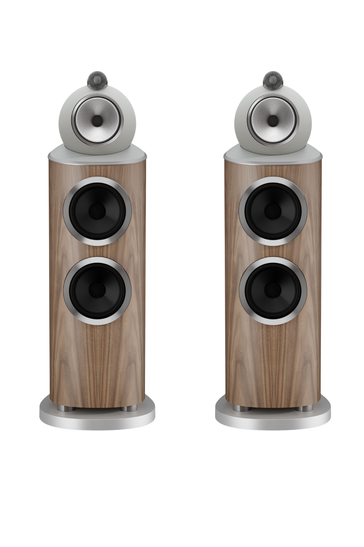 Bowers & Wilkins 802 D5 Kule Hoparlör Light Walnut