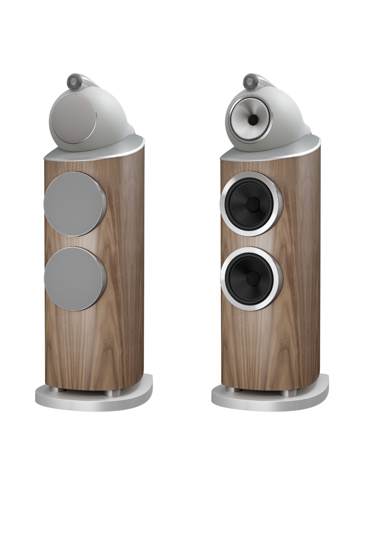Bowers & Wilkins 802 D5 Kule Hoparlör Light Walnut