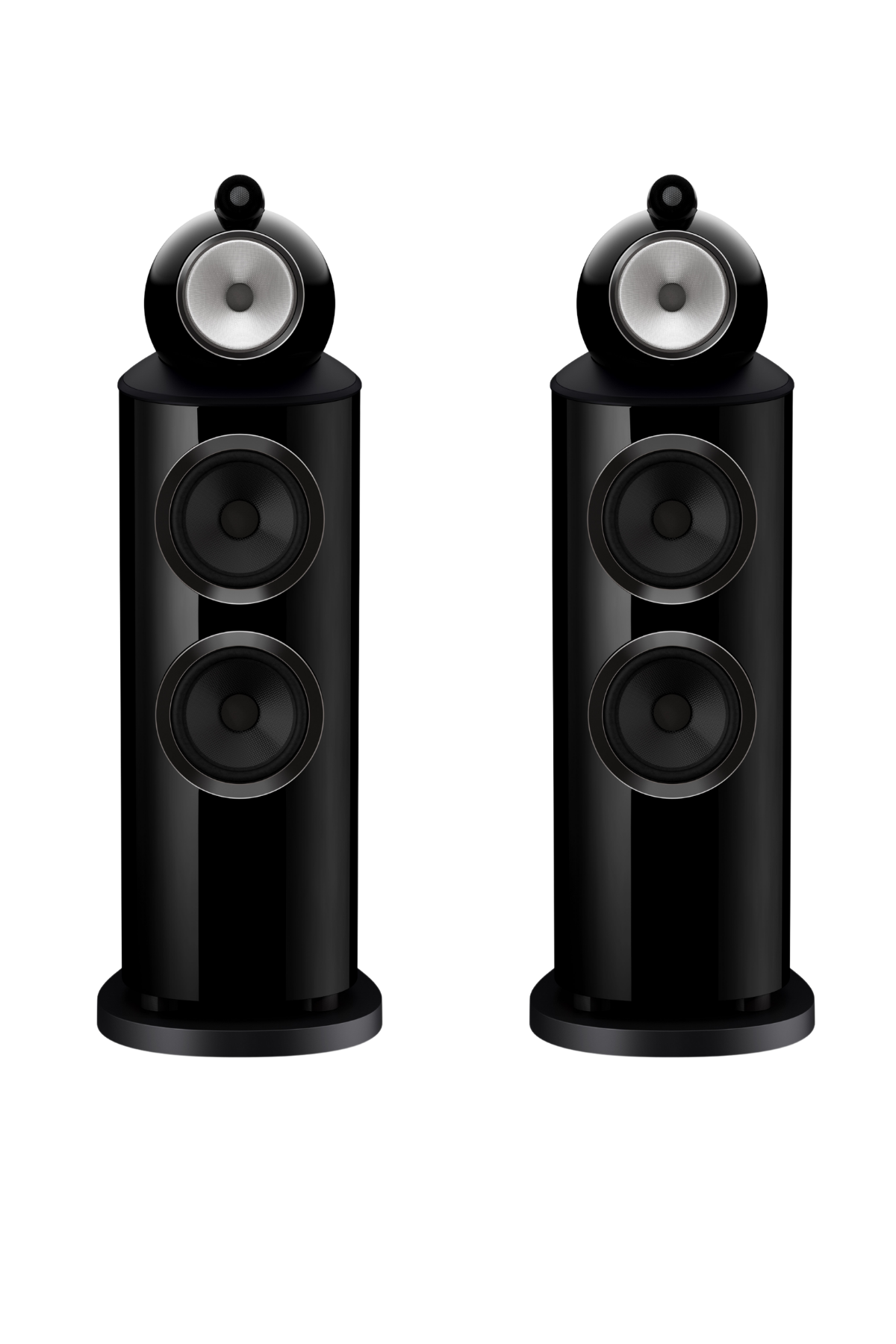 Bowers & Wilkins 802 D5 Kule Hoparlör Stealth Black