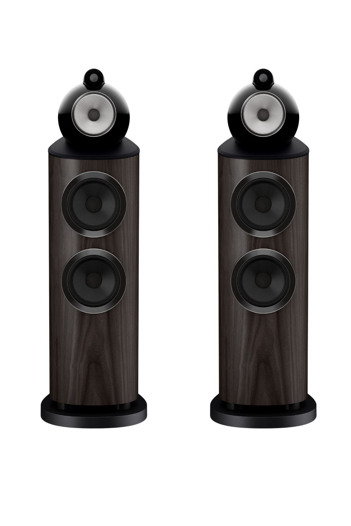 Bowers & Wilkins 803 D5 Kule Hoparlör Dark Walnut