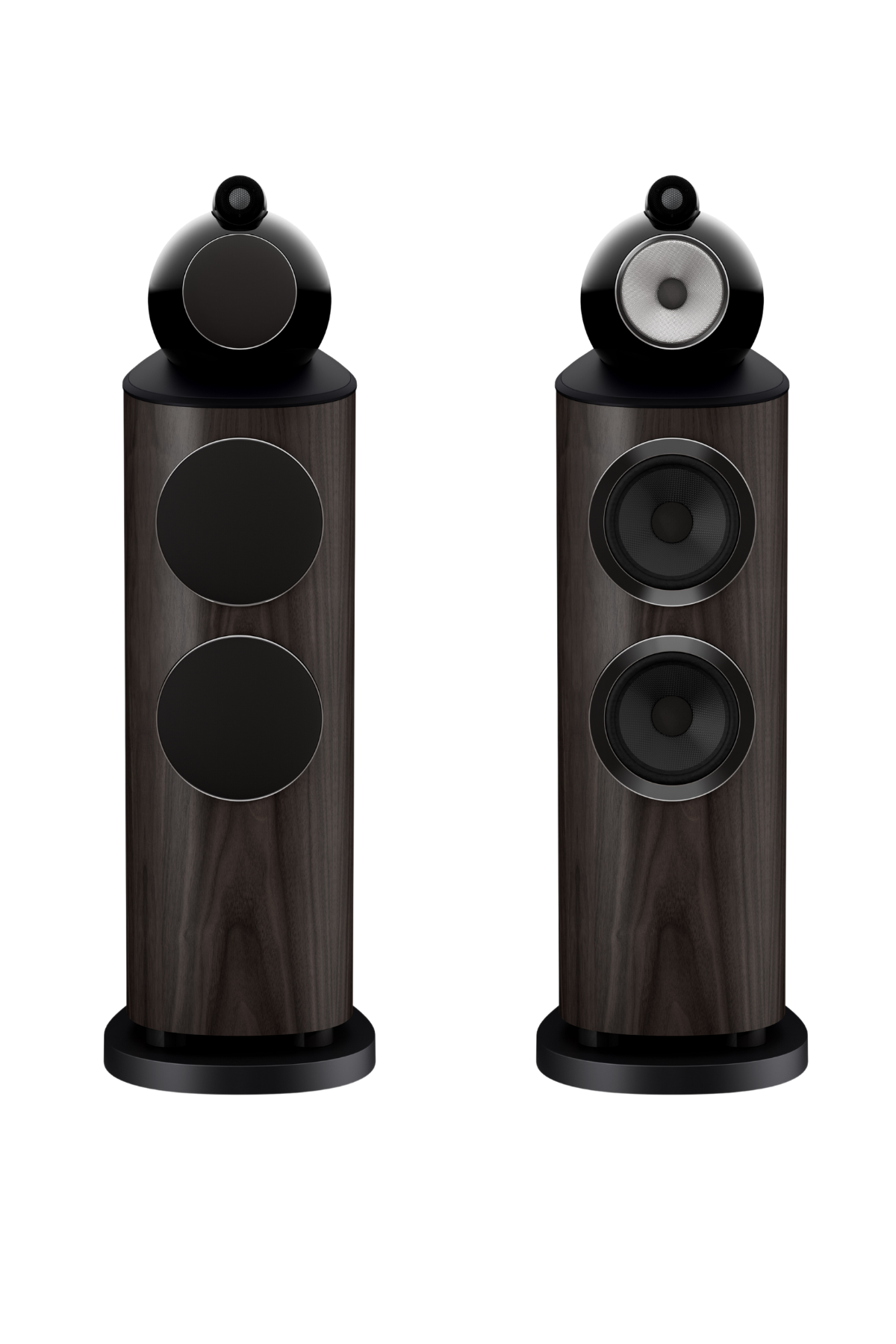 Bowers & Wilkins 803 D5 Kule Hoparlör Dark Walnut