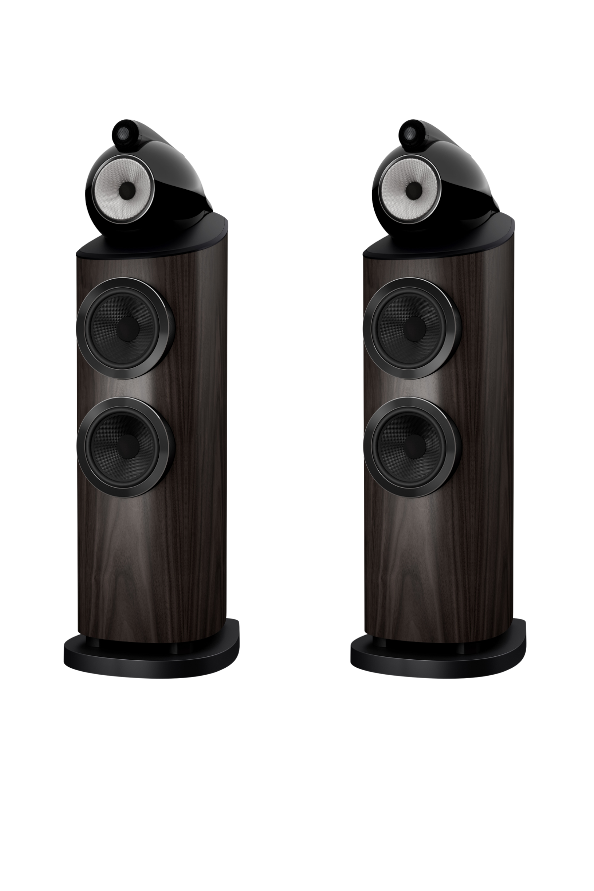 Bowers & Wilkins 803 D5 Kule Hoparlör Dark Walnut