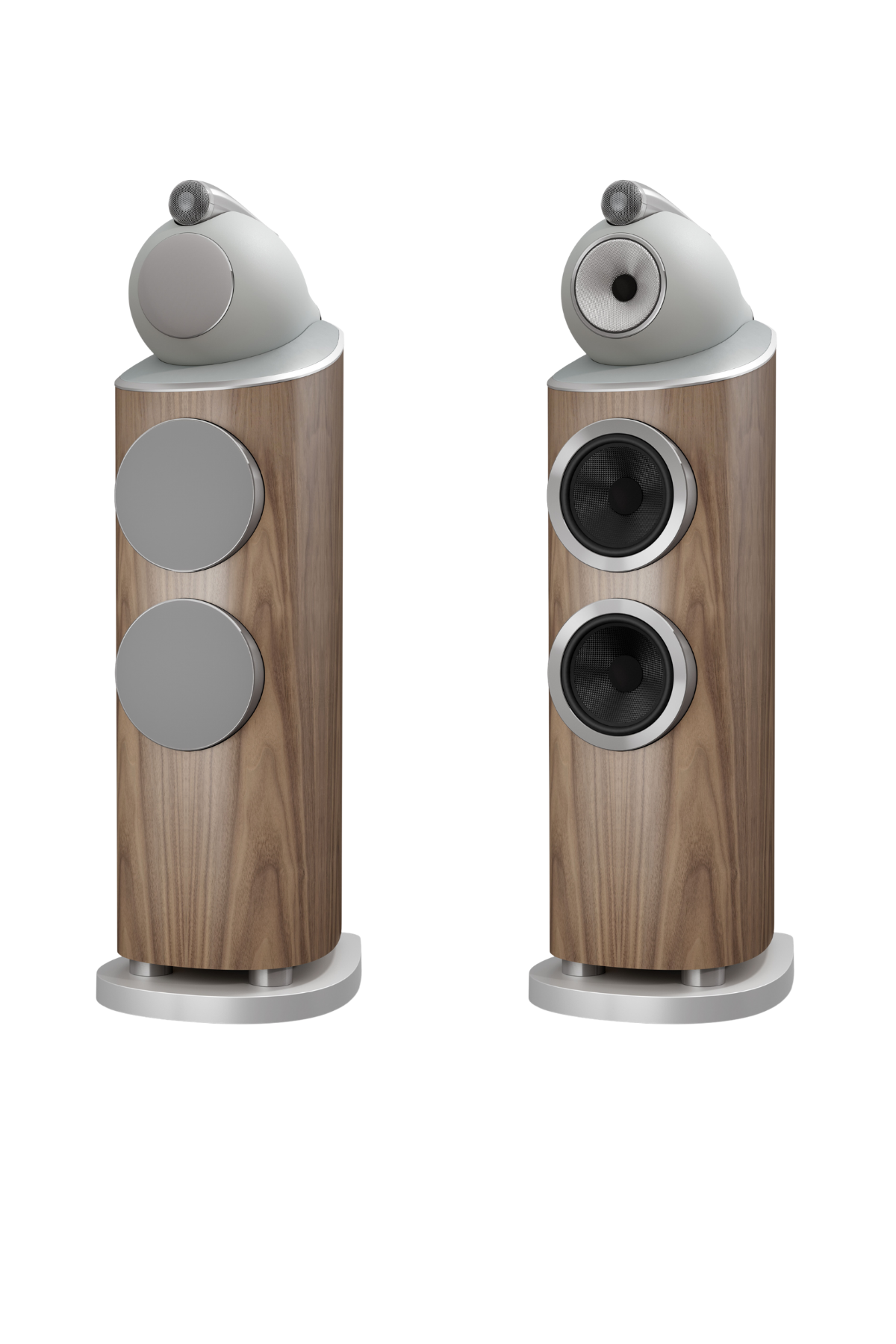 Bowers & Wilkins 803 D5 Kule Hoparlör Light Walnut