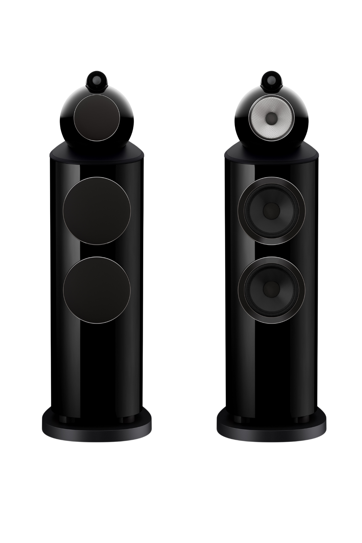 Bowers & Wilkins 803 D5 Kule Hoparlör Stealth Black