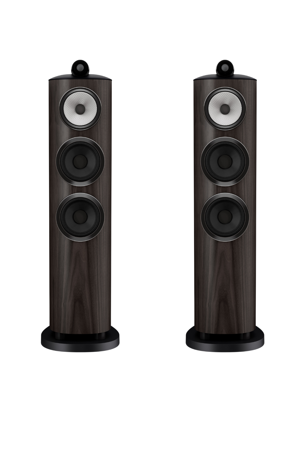 Bowers & Wilkins 804 D5 Kule Hoparlör Dark Walnut