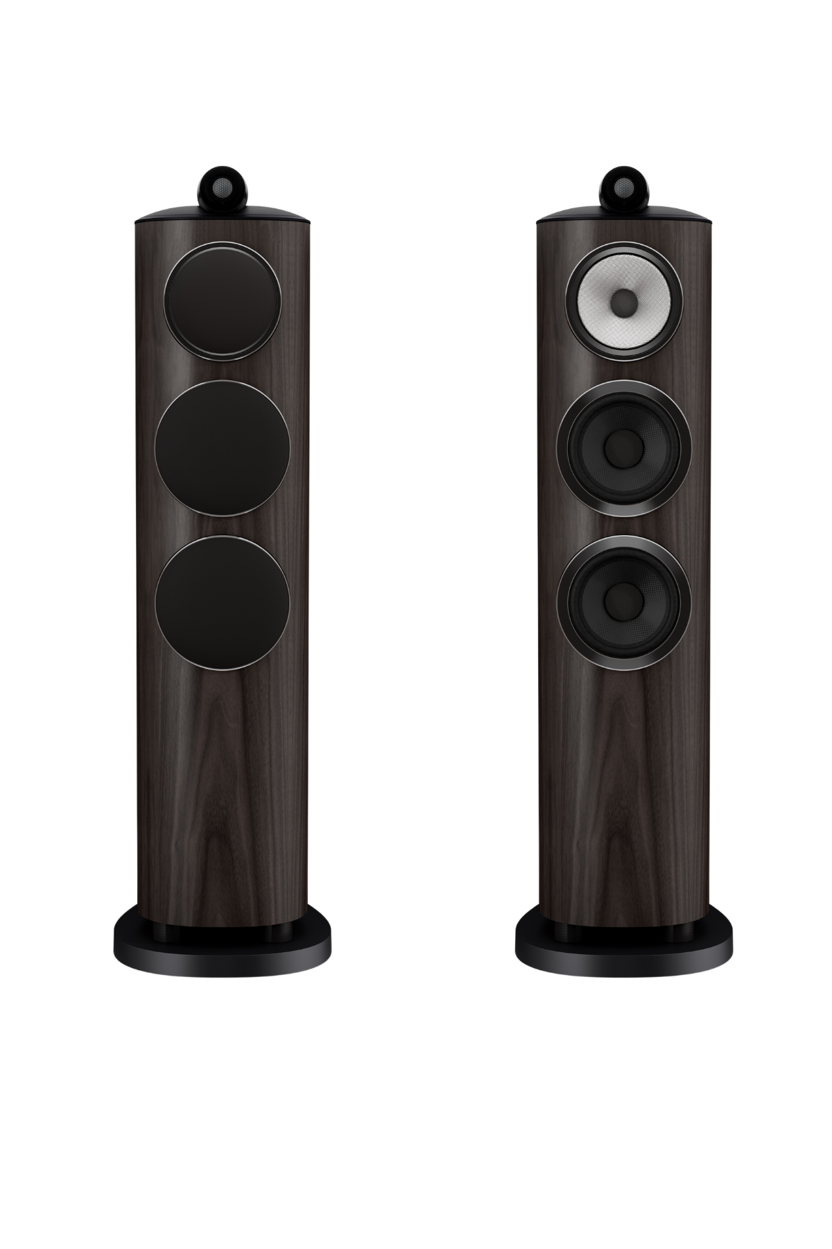 Bowers & Wilkins 804 D5 Kule Hoparlör Dark Walnut