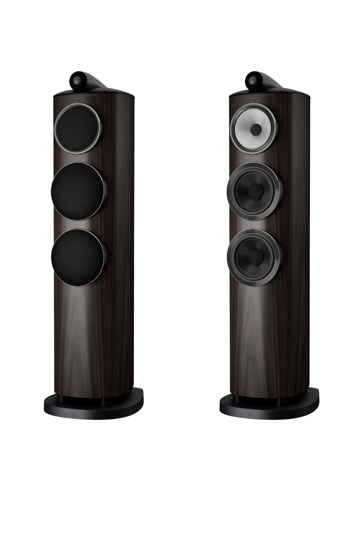 Bowers & Wilkins 804 D5 Kule Hoparlör Dark Walnut