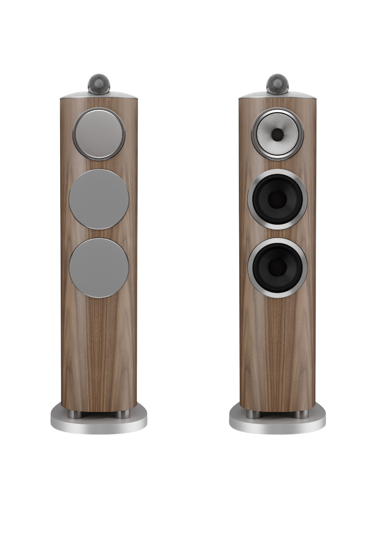 Bowers & Wilkins 804 D5 Kule Hoparlör Light Walnut
