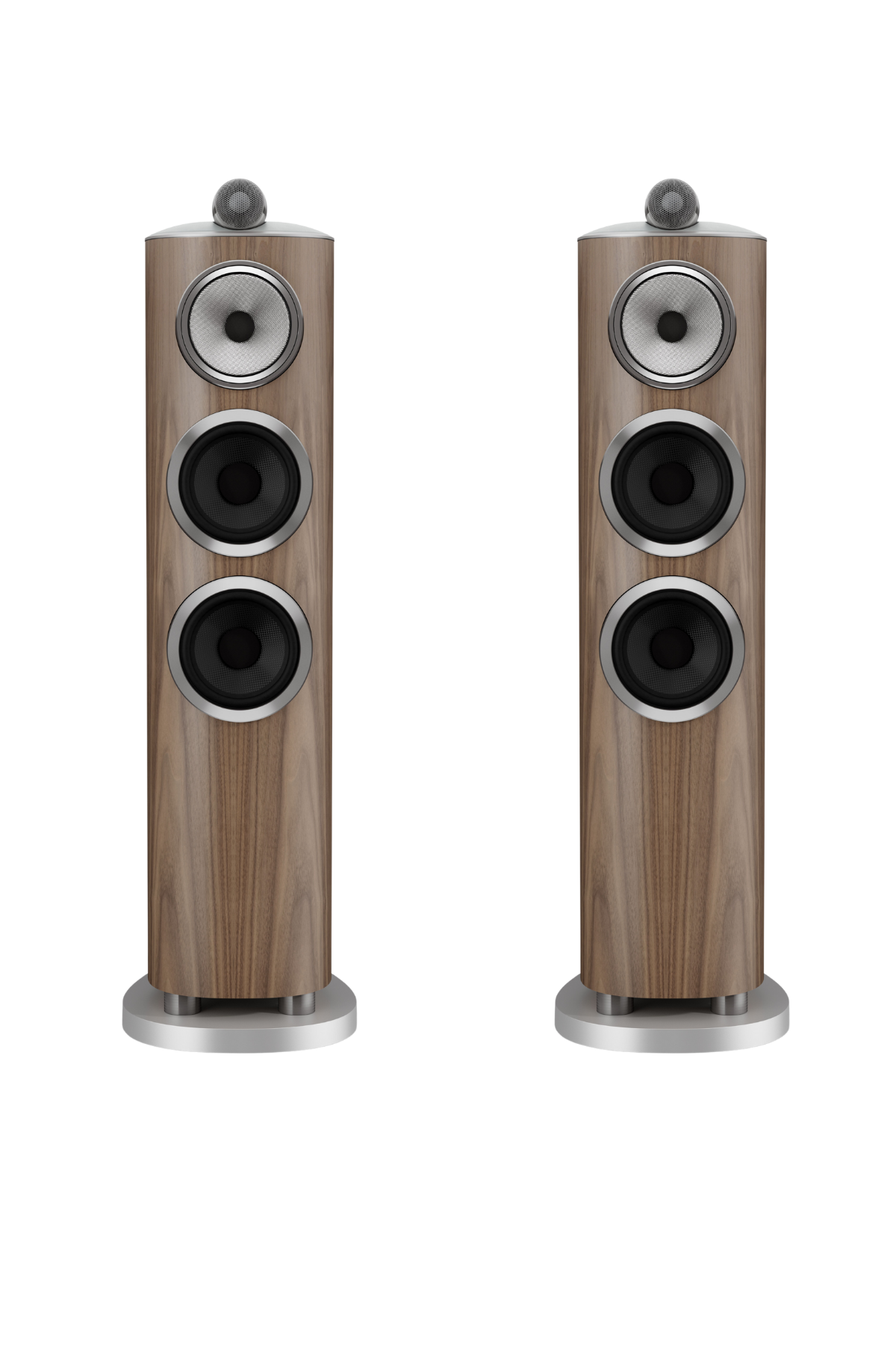 Bowers & Wilkins 804 D5 Kule Hoparlör Light Walnut