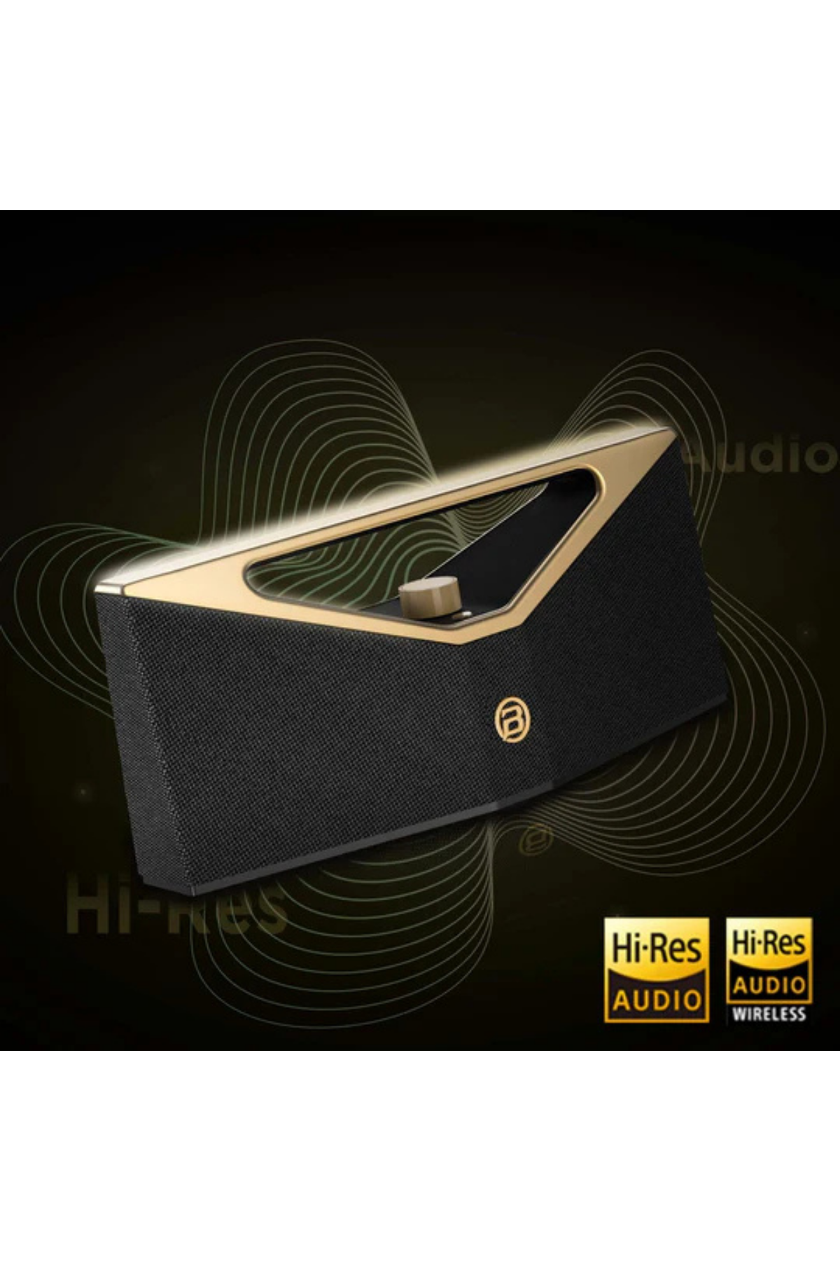 Bugani Brief Pro Bluetooth Hoparlör – Siyah Altın