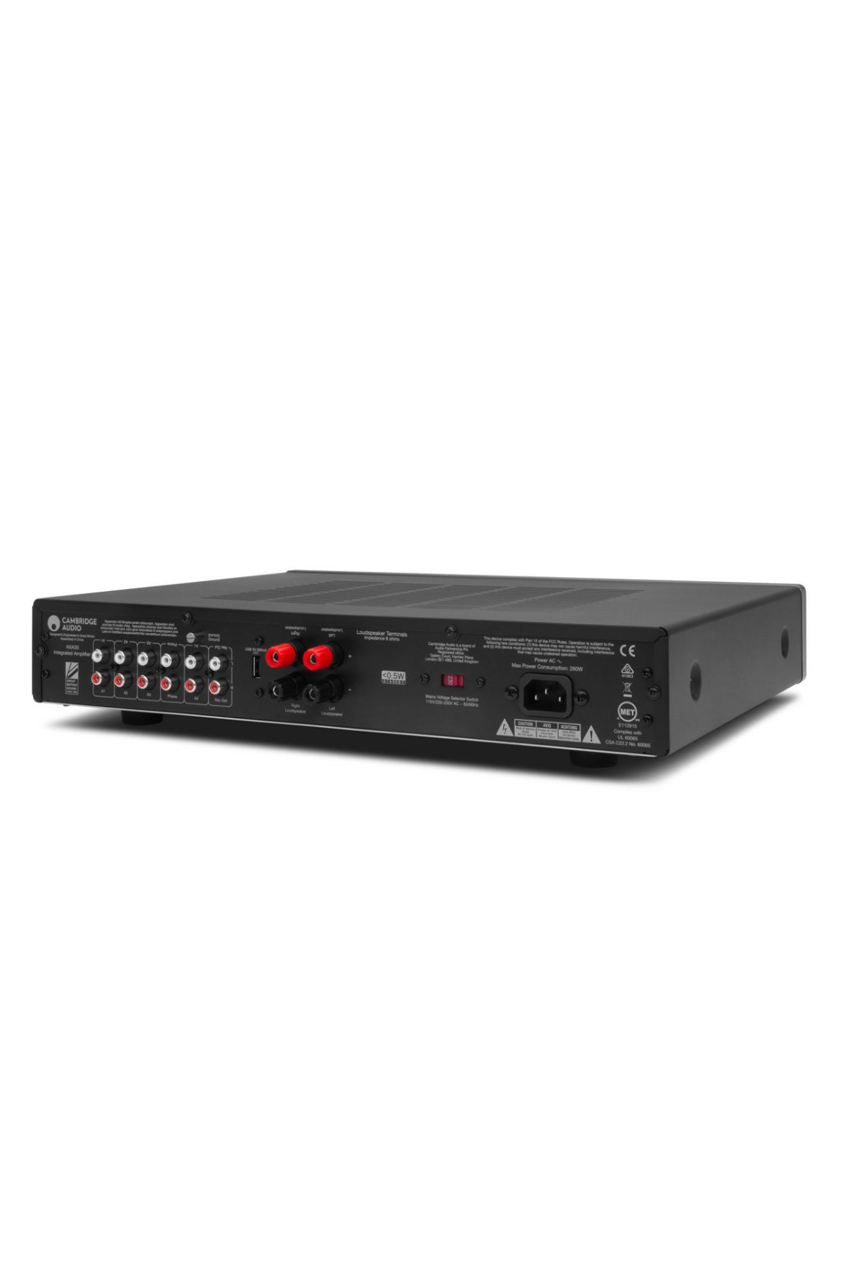 Cambridge Audio AXA35 Entegre Stereo Amplifikatör Grey