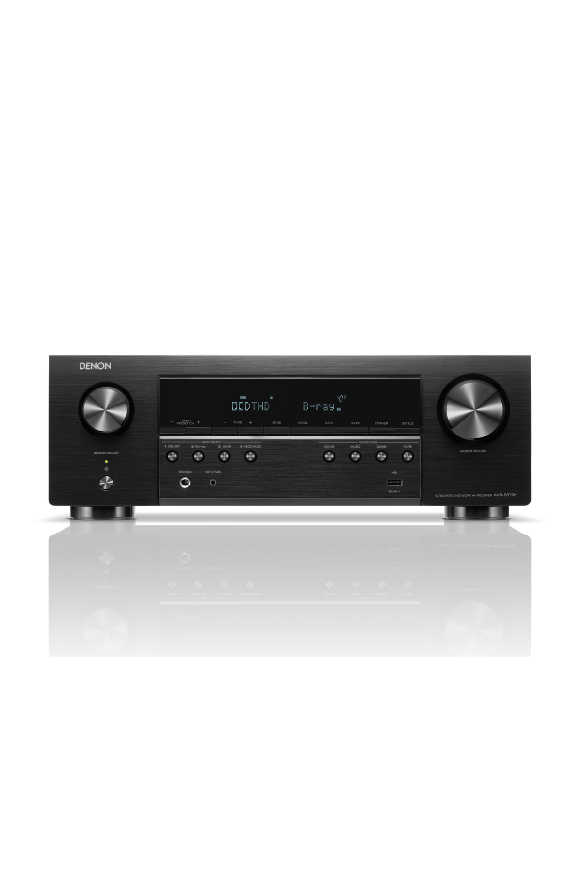 Denon AVR-S670H 5.2 Kanal 8K AV Amplifikatör