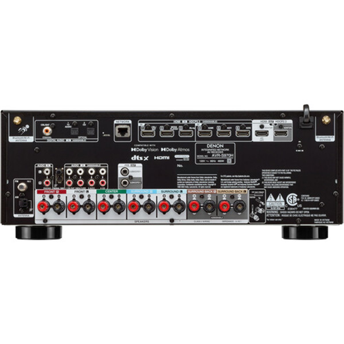 Denon AVR-S970H 7.2 Kanal Network A/V Receiver