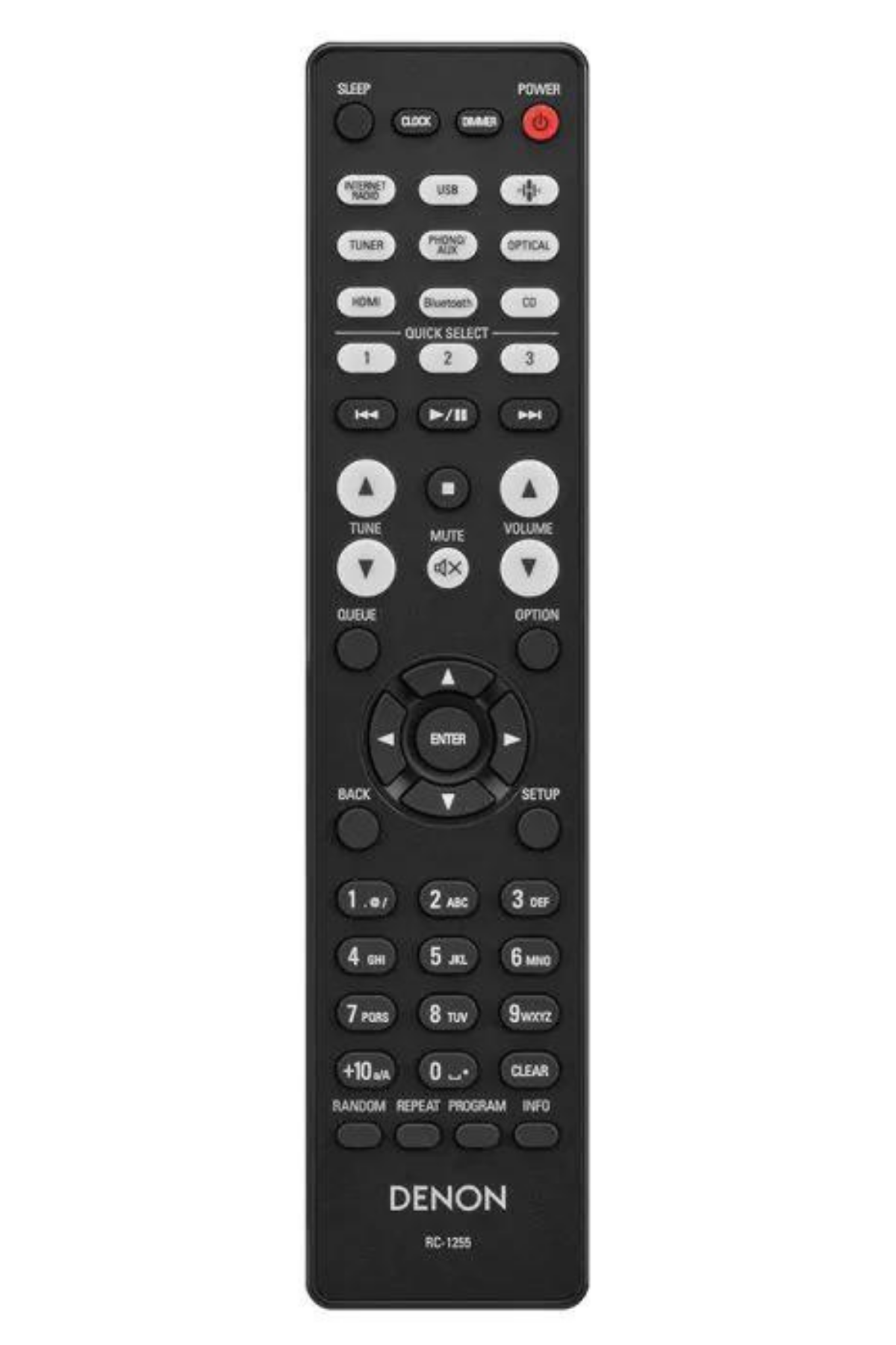 Denon Ceol RCD-N12DAB Siyah 2-Kanal Network Receiver