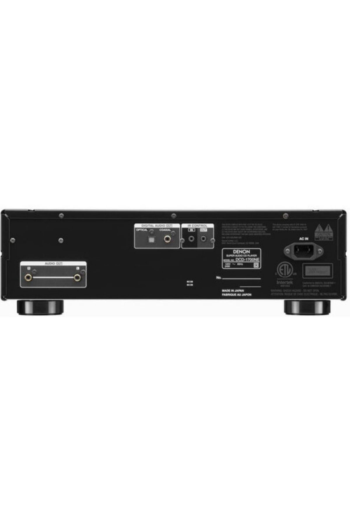 Denon DCD-1700NE CD Çalar Siyah