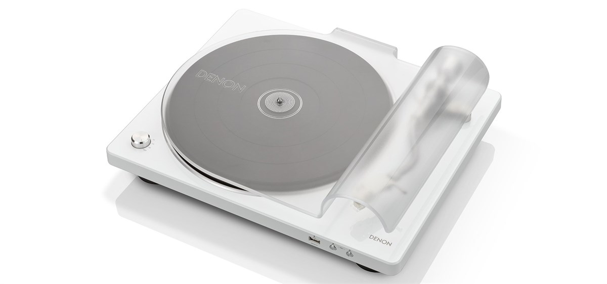 Denon DP-450USB Beyaz Hi-Fi Pikap