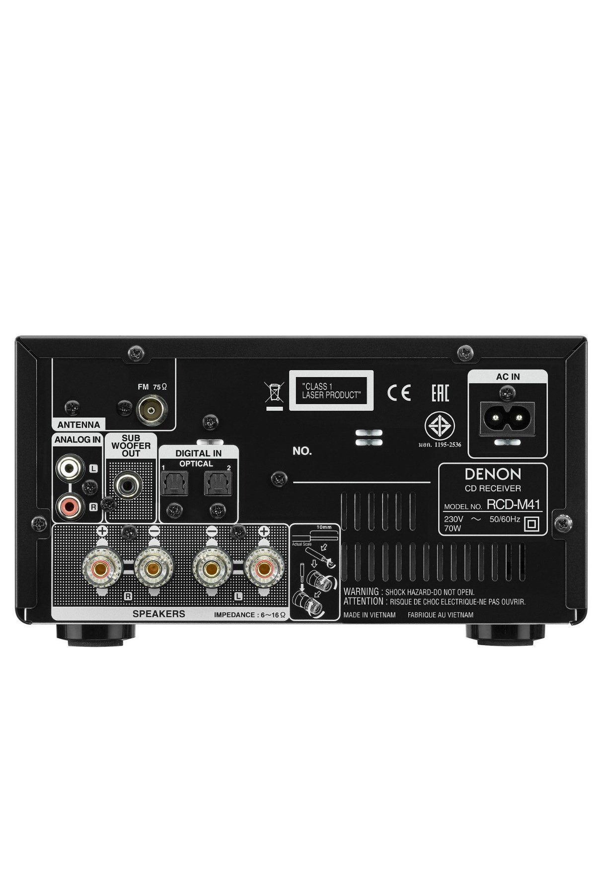 Denon RCD-M41 | SC-N10 Gümüş Stereo Sistem