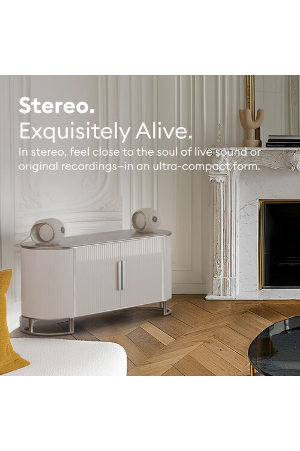 Devialet Phantom Ultimate 98 dB Kablosuz Hoparlör Light Pearl