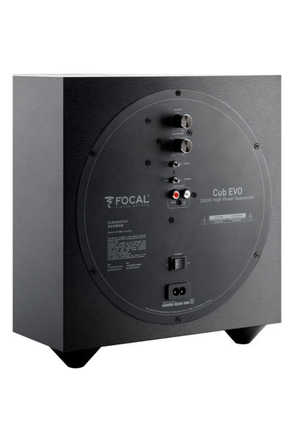Focal Cub Evo Aktif Subwoofer Siyah