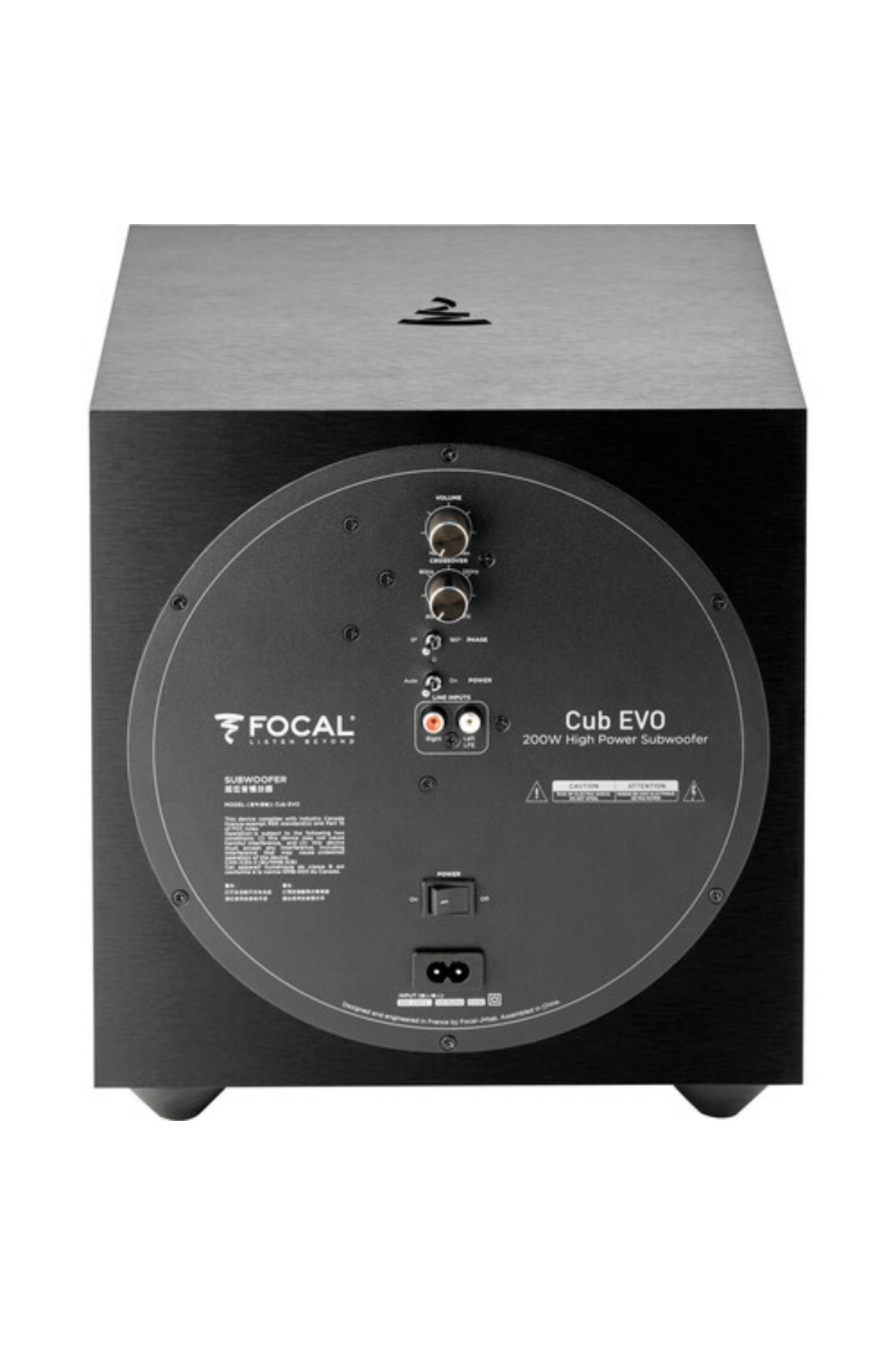Focal Cub Evo Aktif Subwoofer Siyah