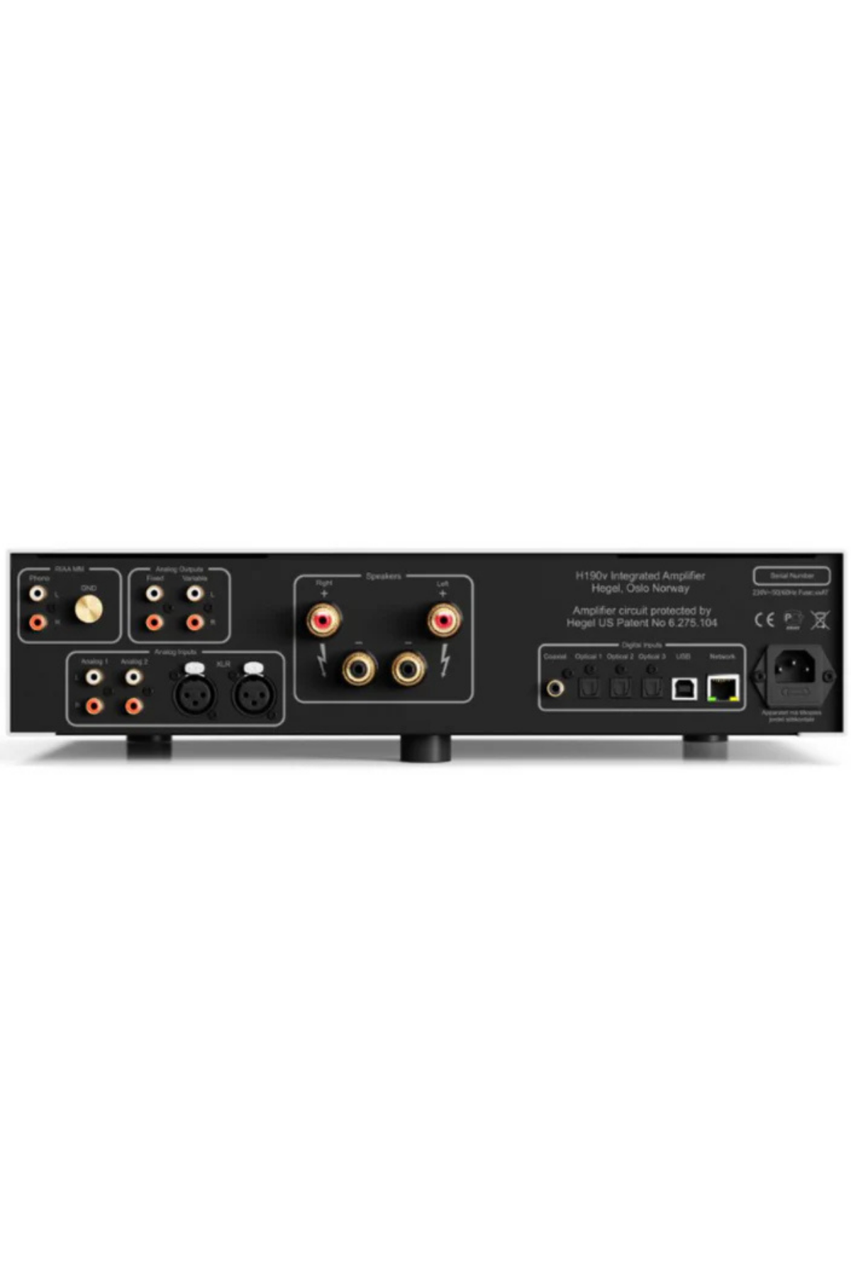 Hegel H190V Entegre Amplifikatör – Beyaz
