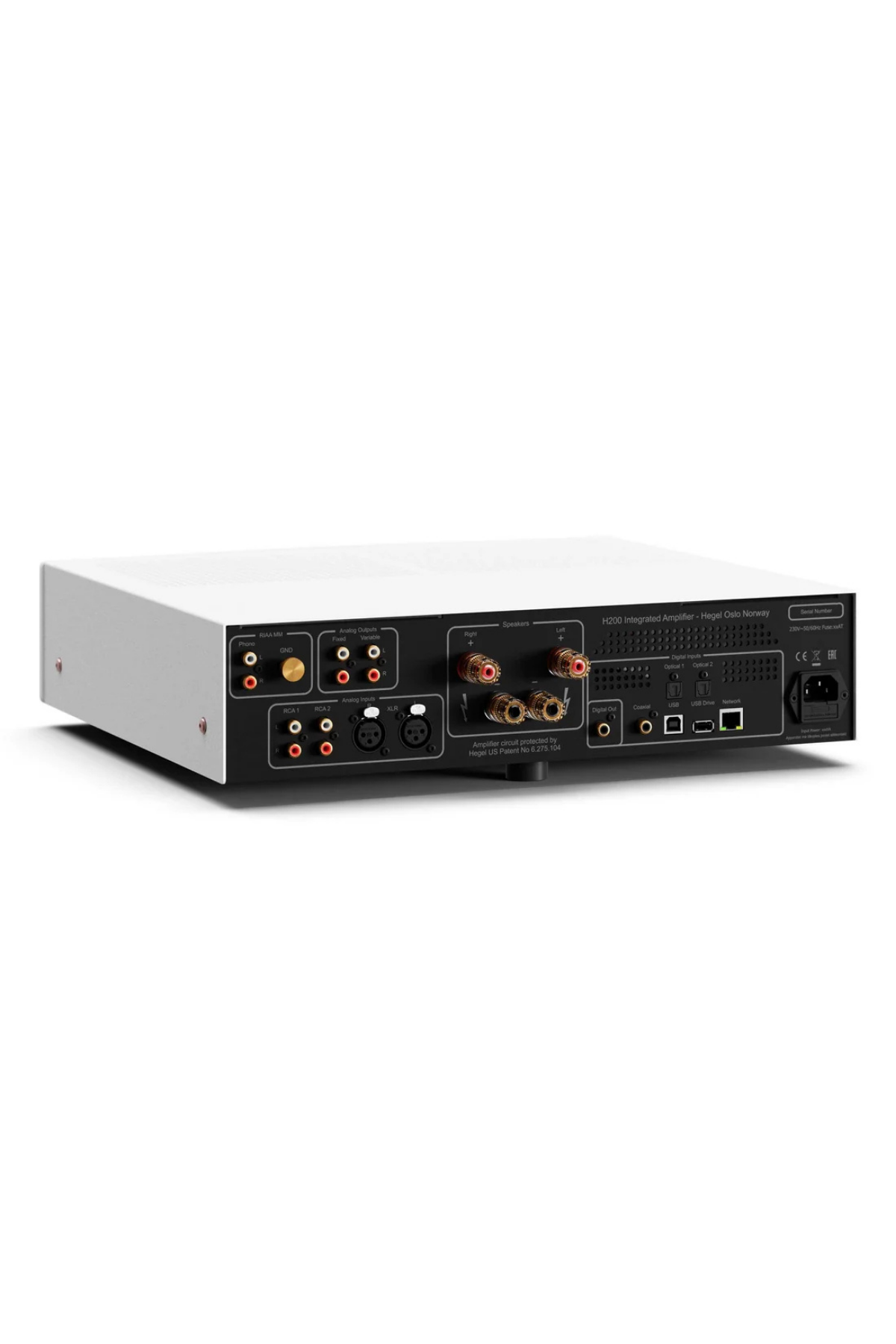 Hegel H200 Streaming Entegre Stereo Amplifikatör White
