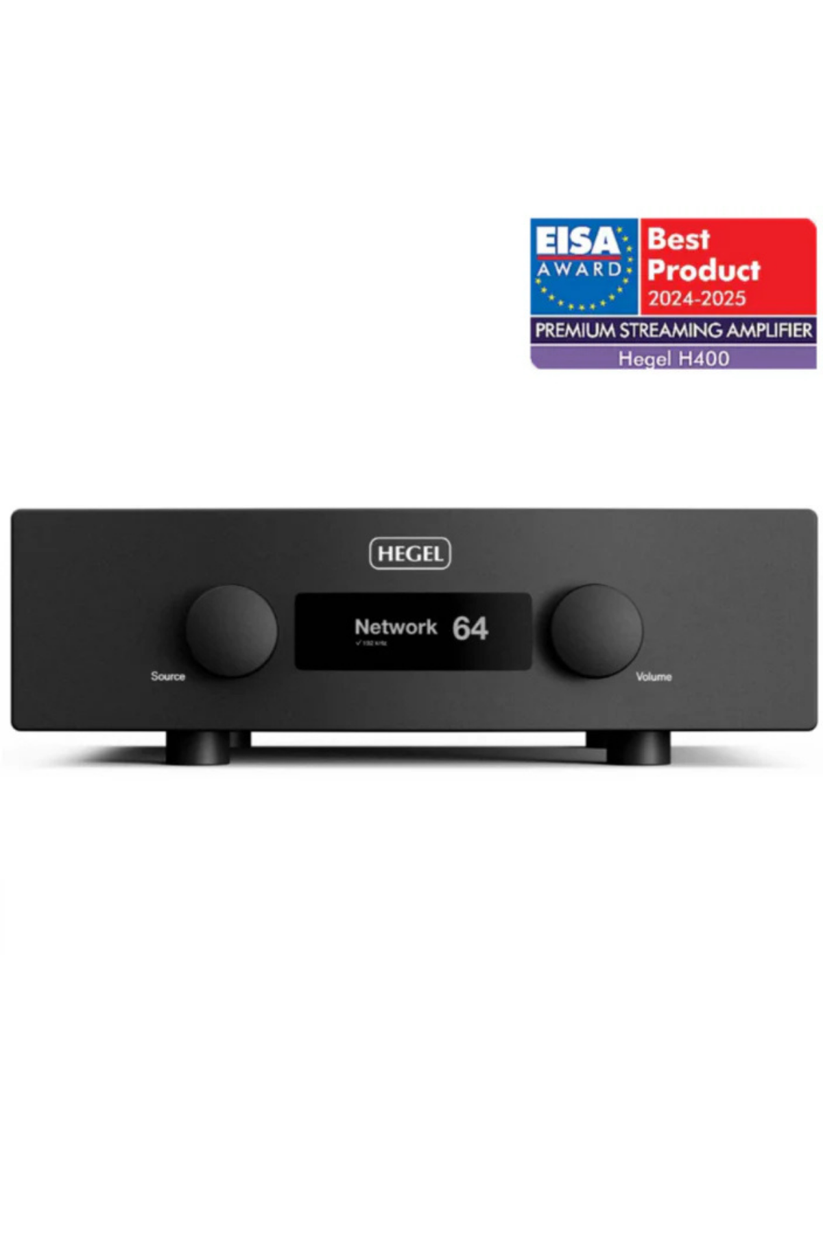 Hegel H400 Entegre Amplifikatör – Siyah