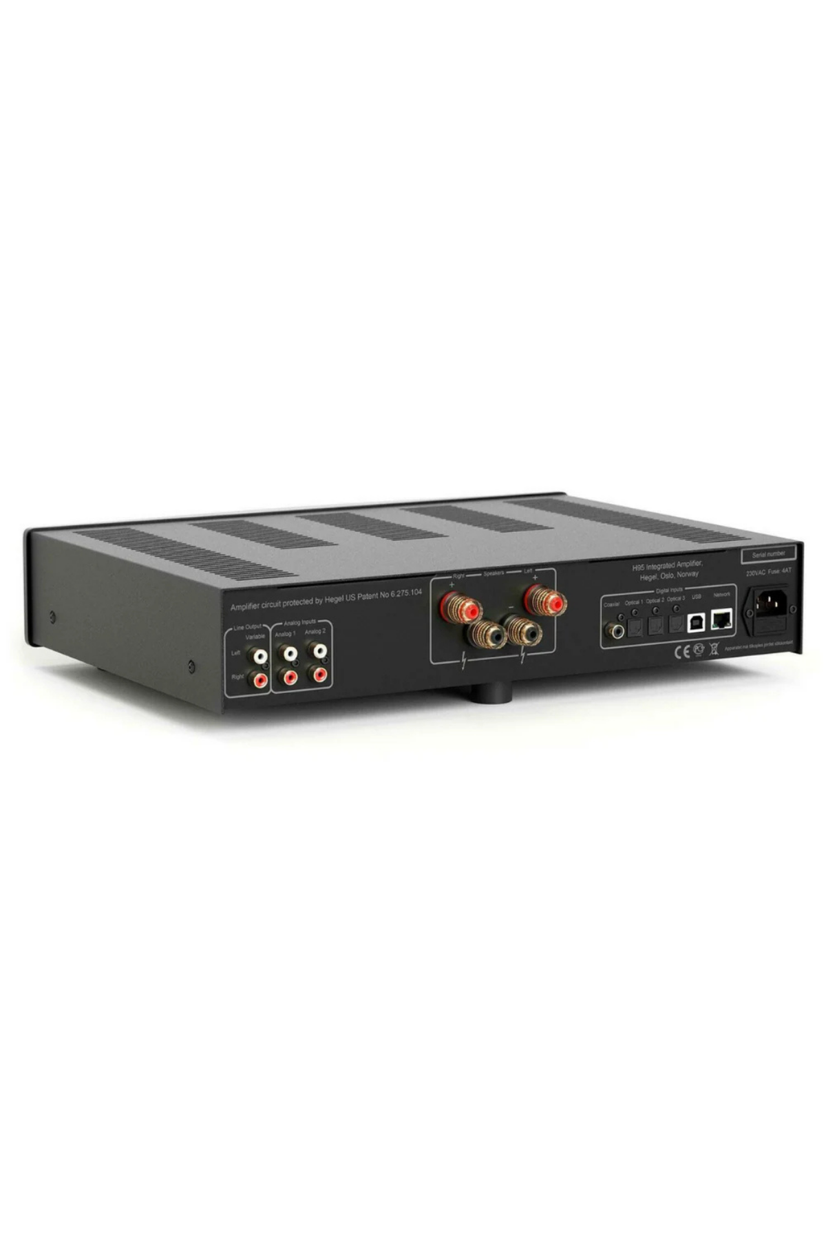 Hegel H95 Entegre Amplifikatör – Siyah
