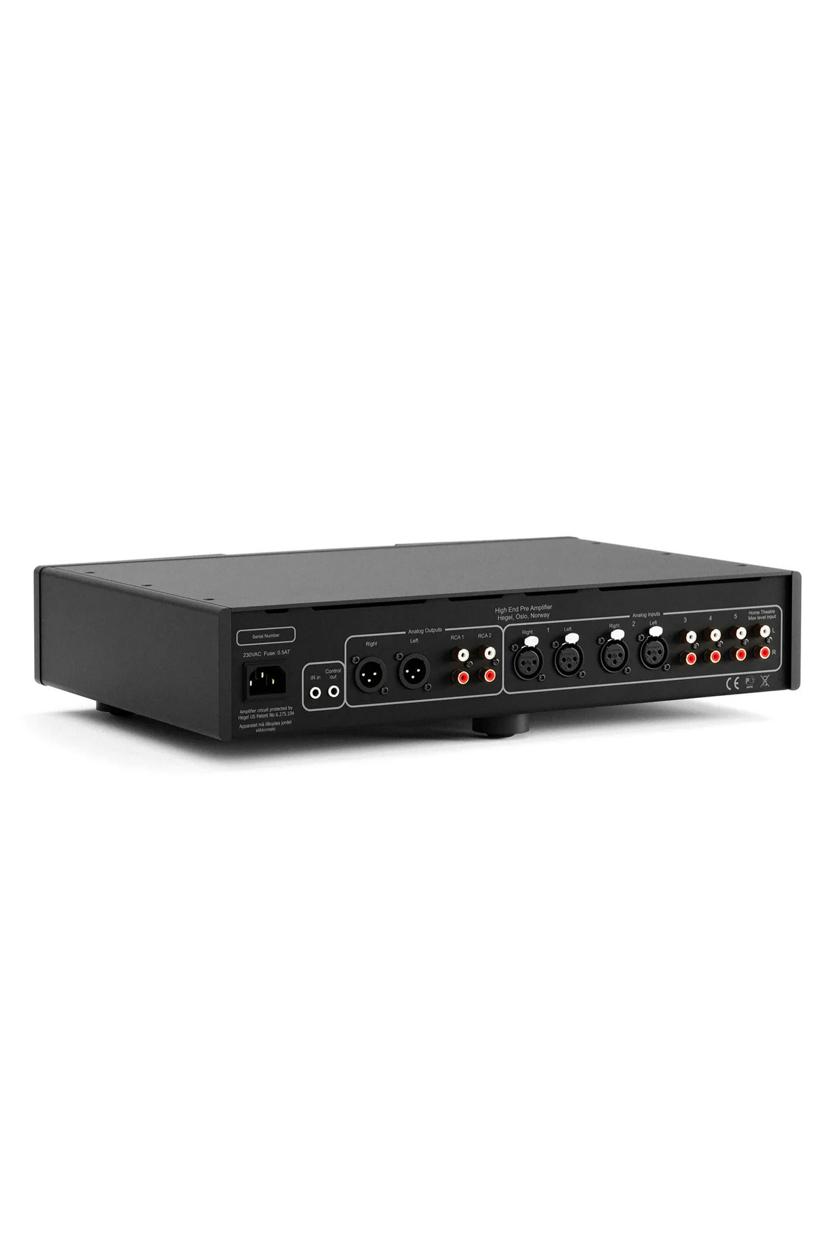 Hegel P30A Referans Preamplifikatör Siyah