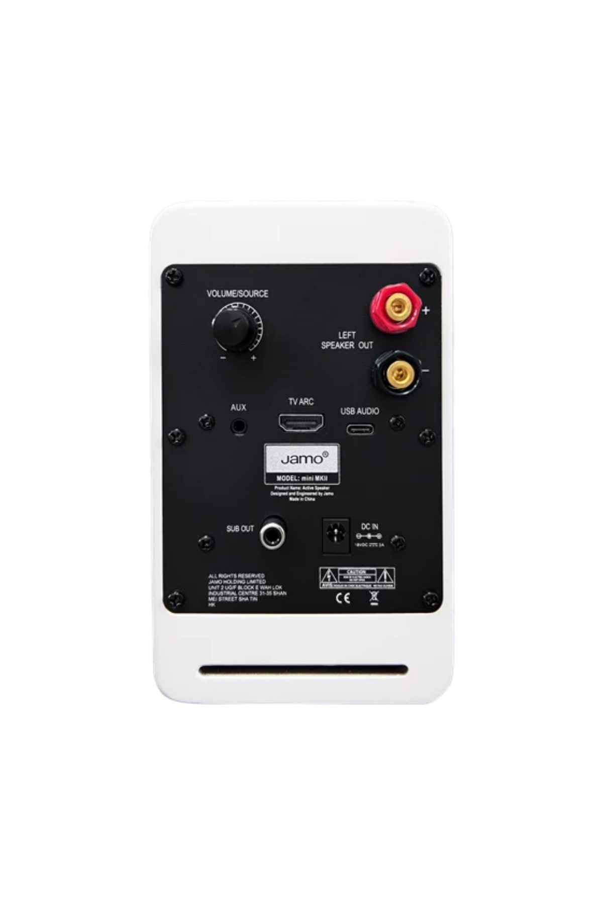 Jamo Mini MKII Matte White Aktif Raf Tipi Hoparlör