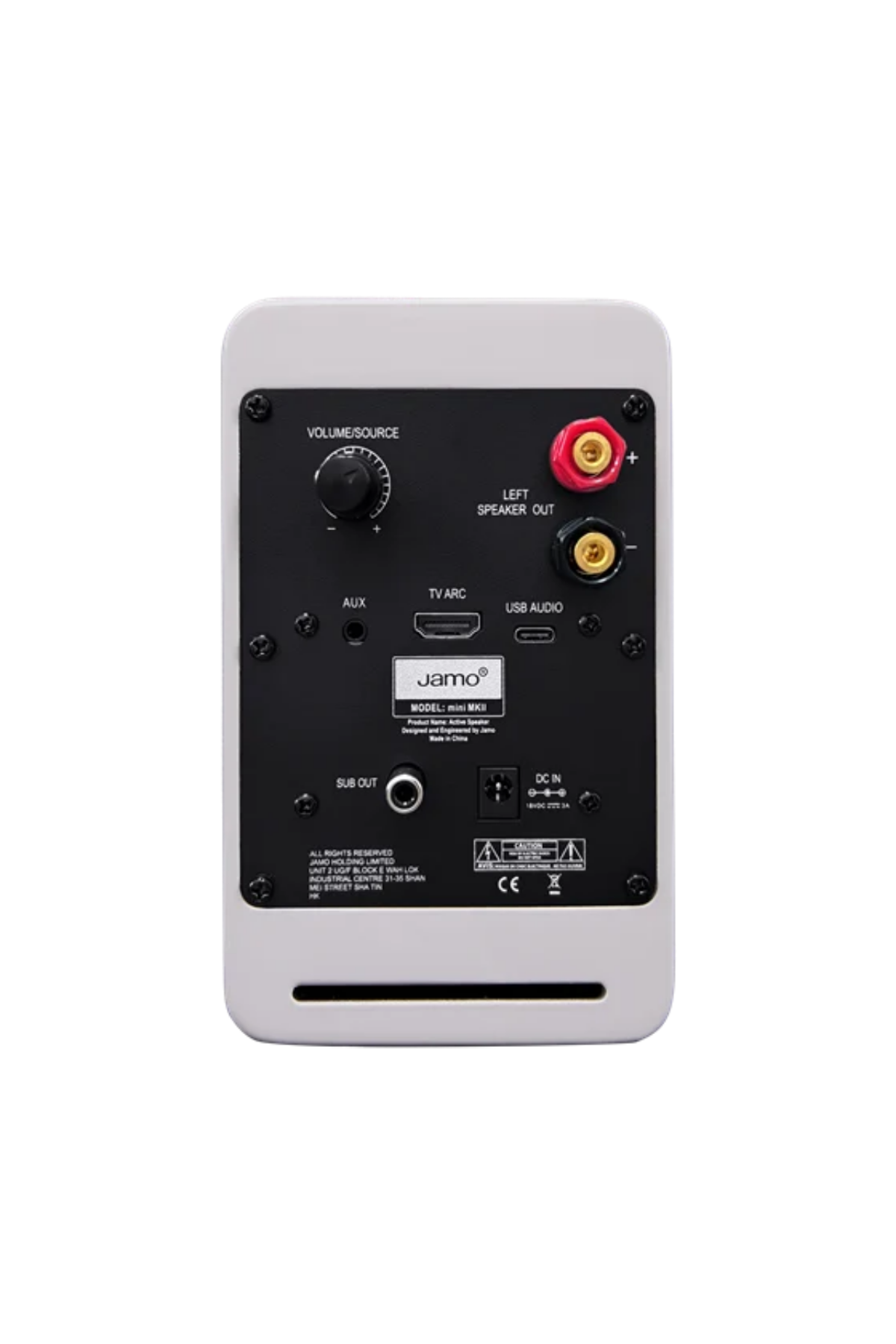 Jamo Mini MKII White Aktif Raf Tipi Hoparlör