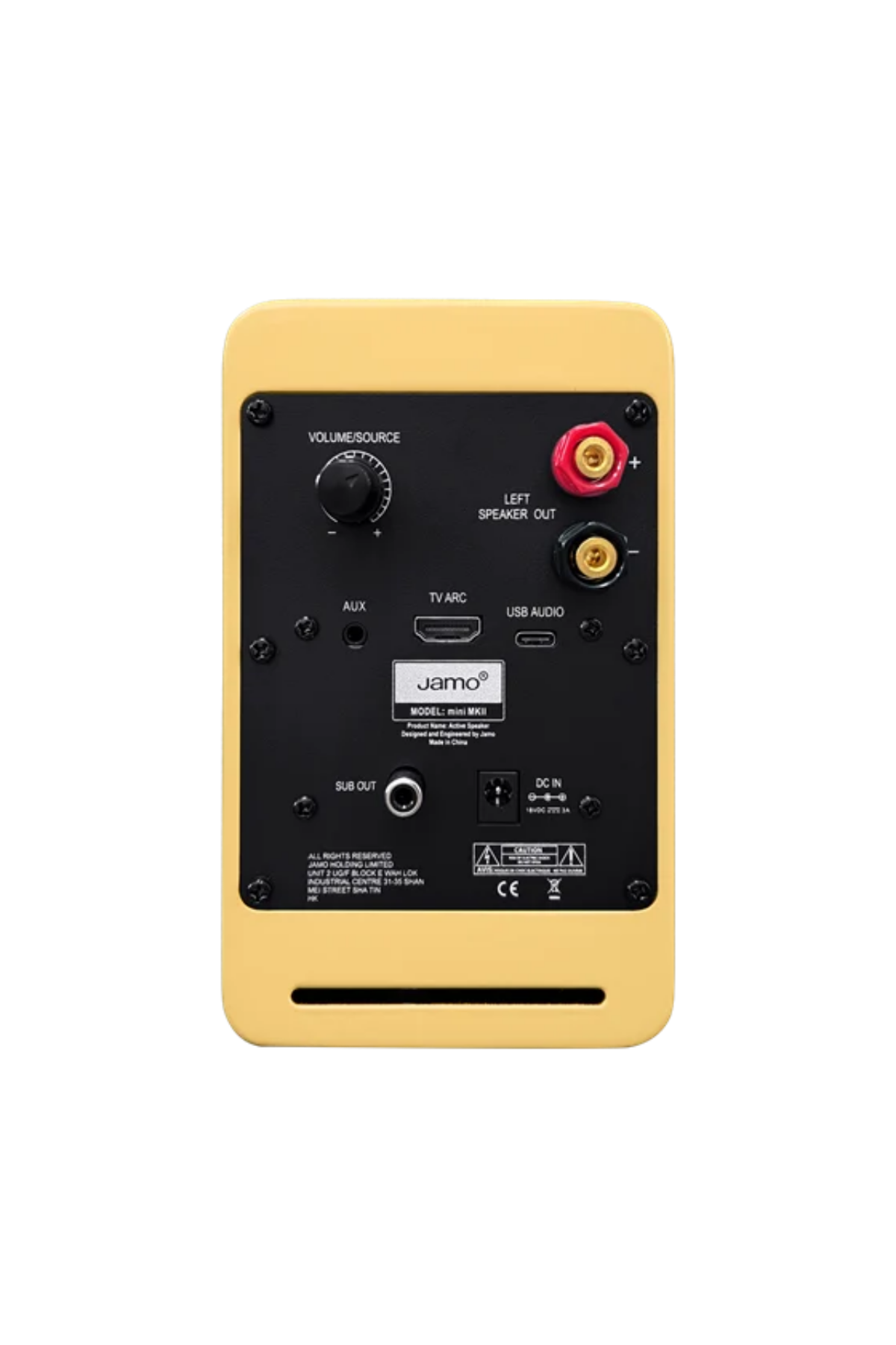 Jamo Mini MKII Yellow Aktif Raf Tipi Hoparlör