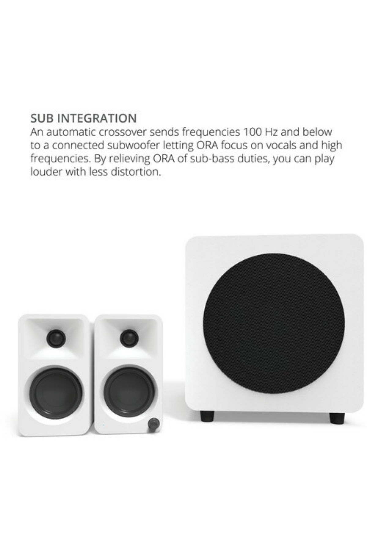 Kanto ORA Bluetooth Kompakt Hoparlör – Beyaz
