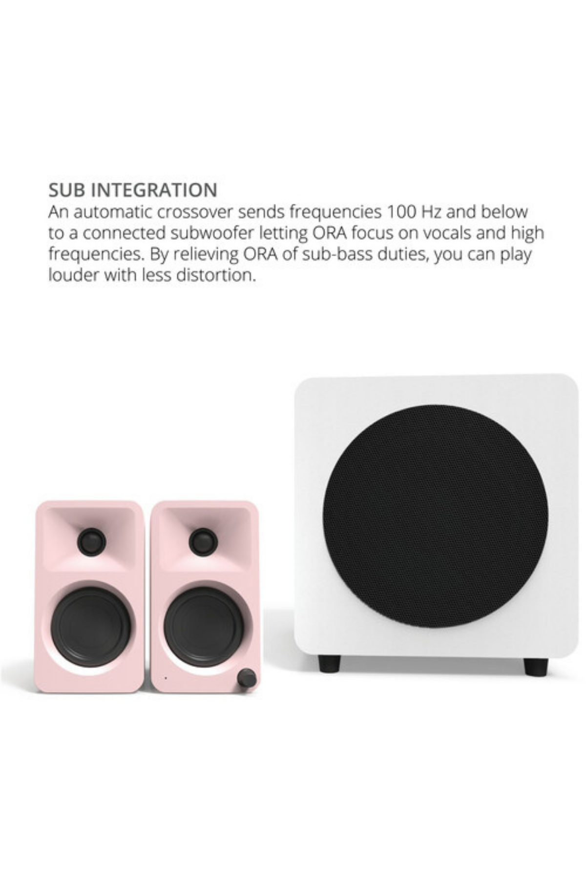 Kanto ORA Bluetooth Kompakt Hoparlör – Pembe