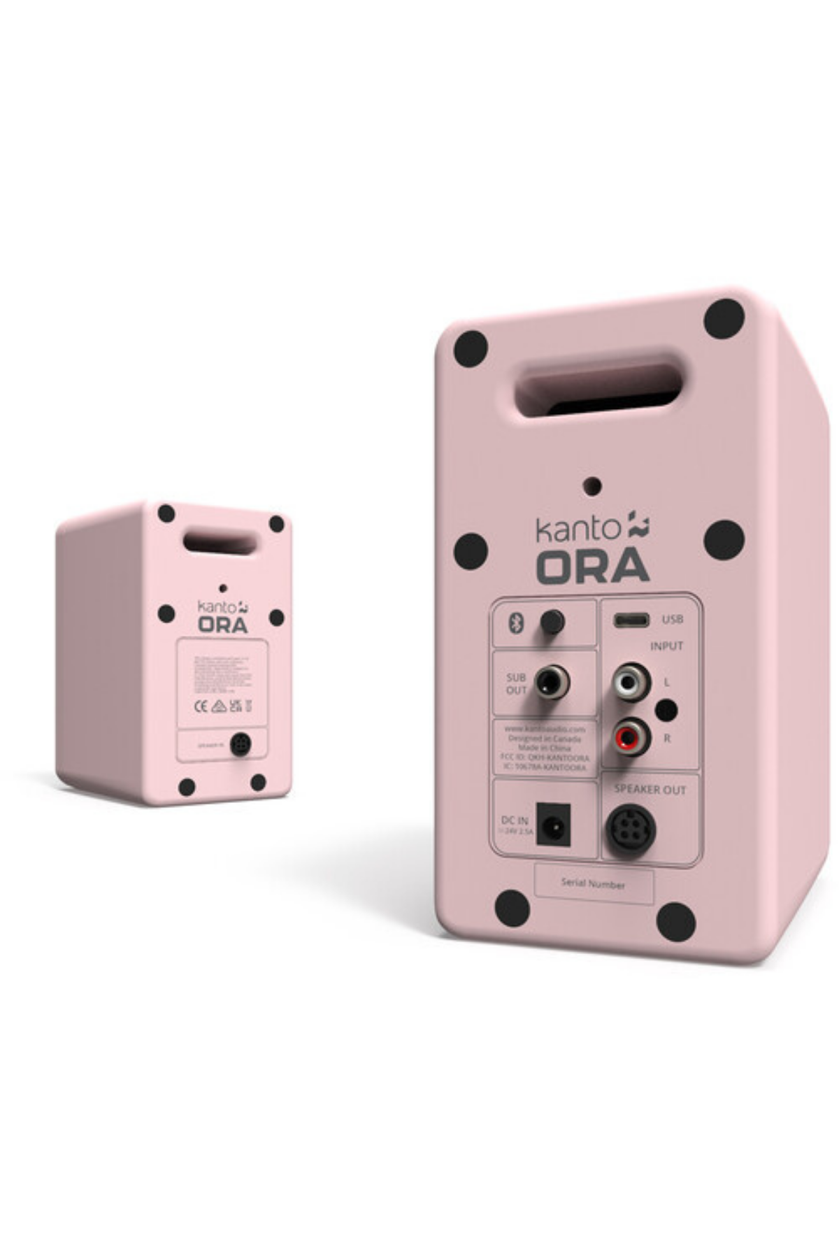 Kanto ORA Bluetooth Kompakt Hoparlör – Pembe