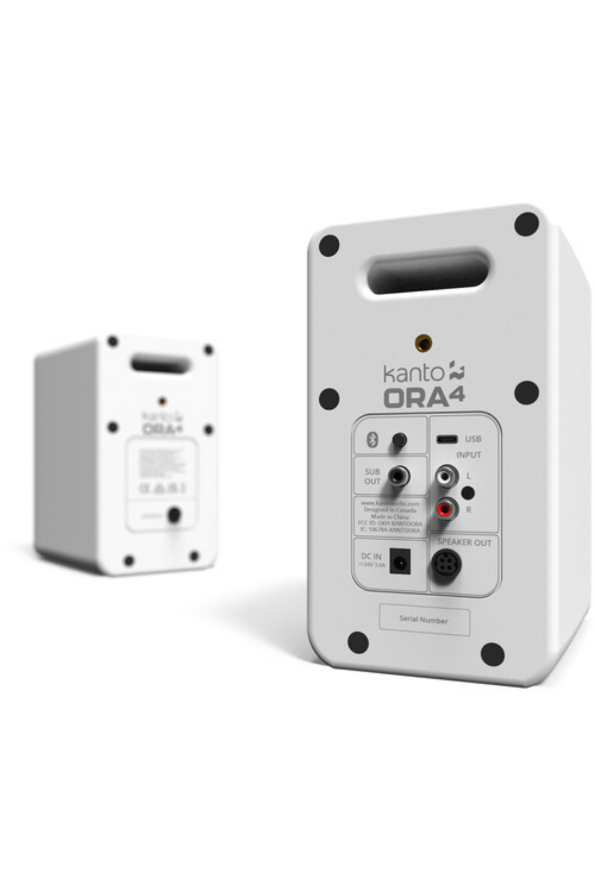 Kanto ORA4 Aktif Bluetooth Hoparlör – Beyaz
