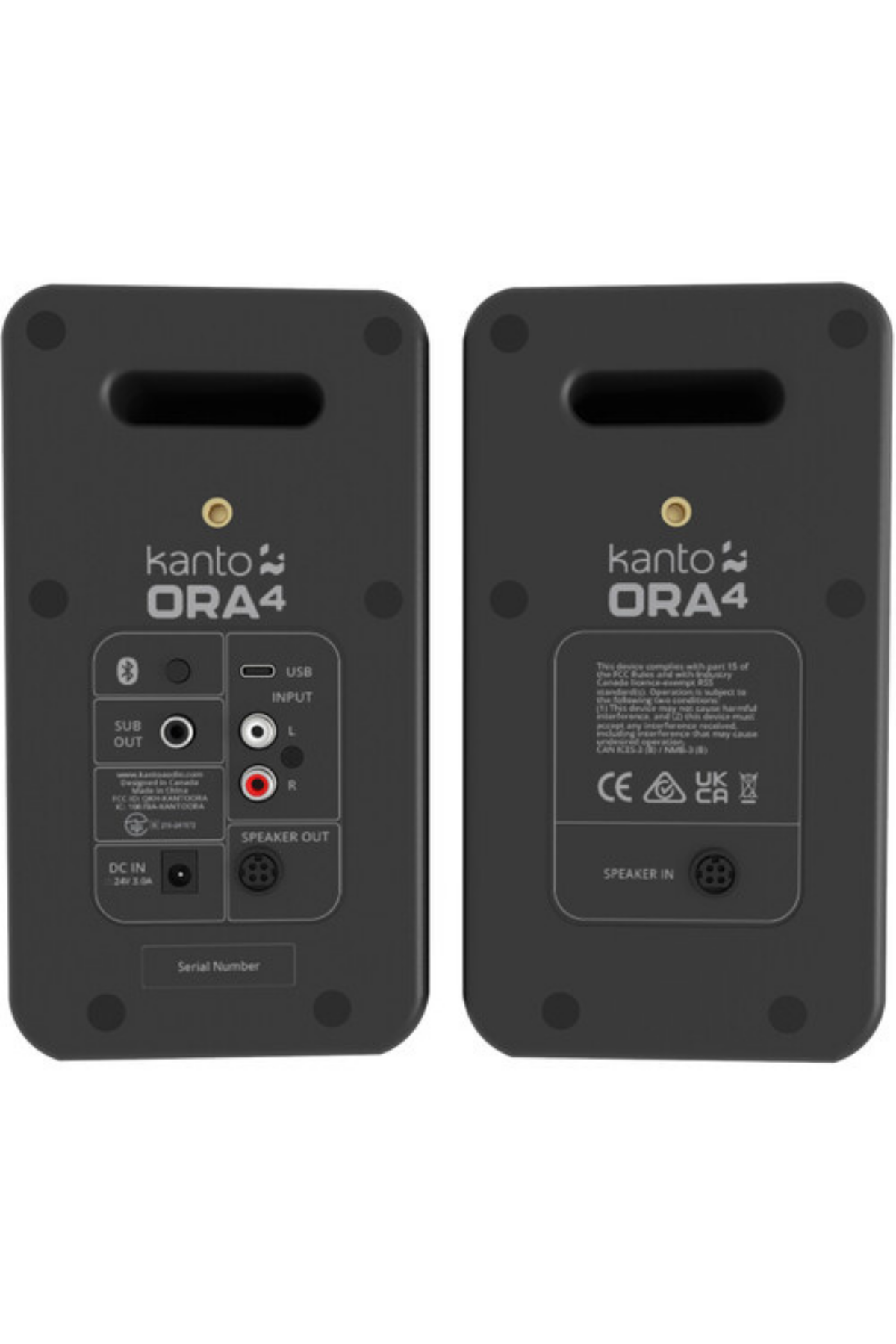 Kanto ORA4 Aktif Bluetooth Hoparlör – Siyah