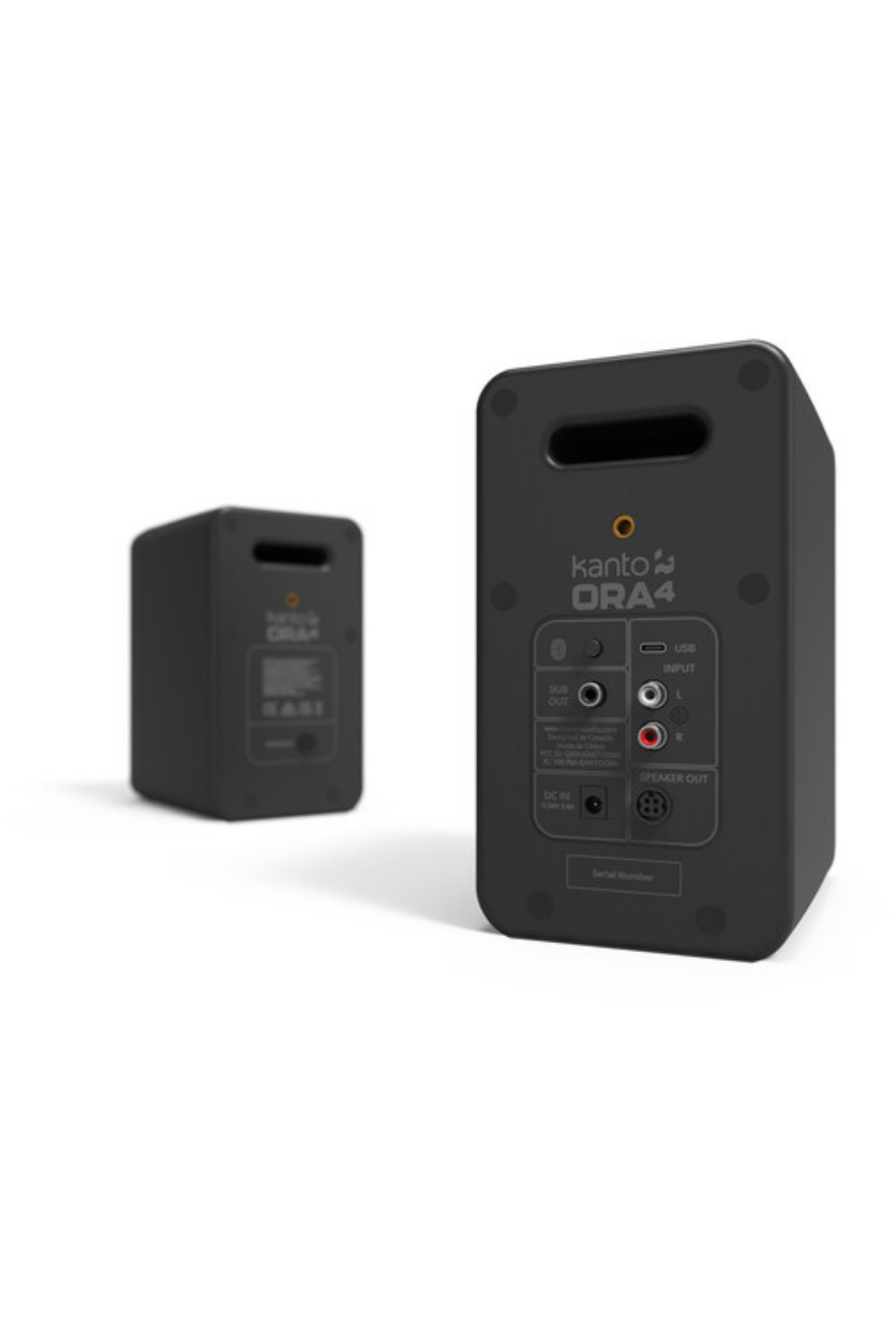 Kanto ORA4 Aktif Bluetooth Hoparlör – Siyah