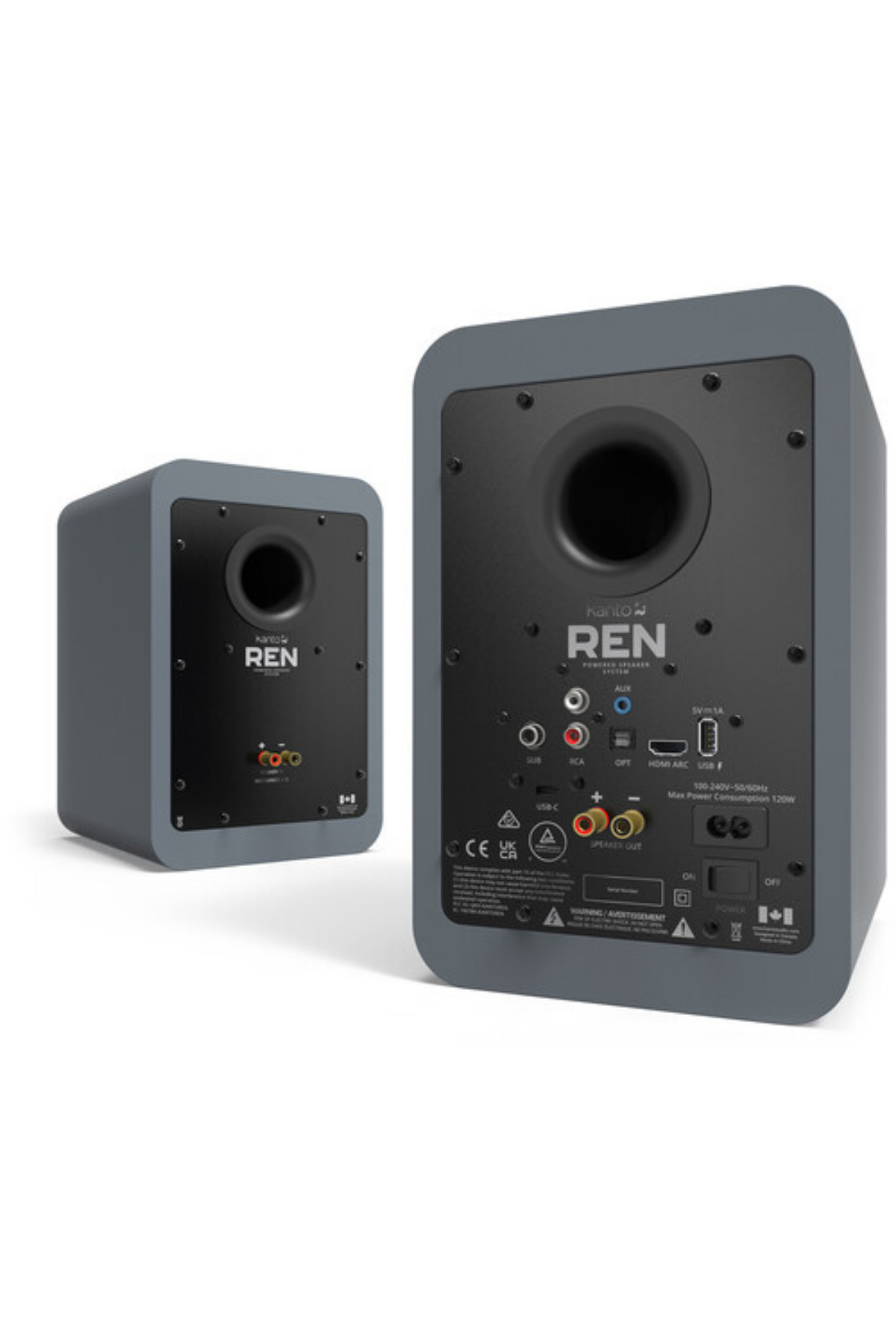 Kanto Ren Aktif Bluetooth Hoparlör – Gri