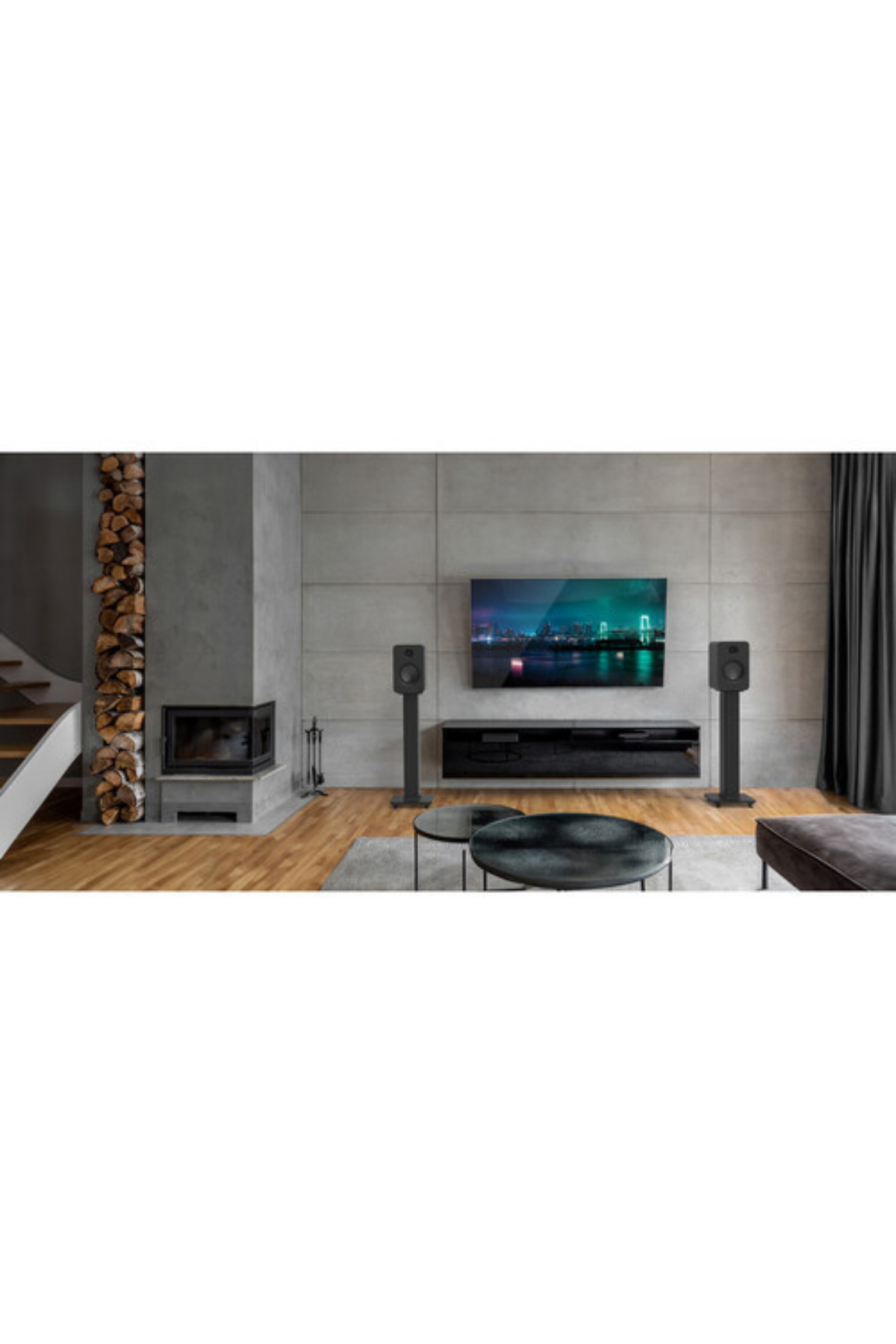 Kanto Ren Aktif Bluetooth Hoparlör – Siyah