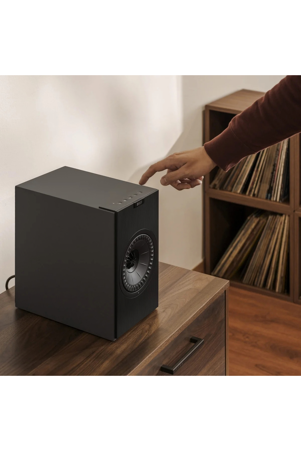 KEF Coda W Aktif Hoparlör Dark Titanium
