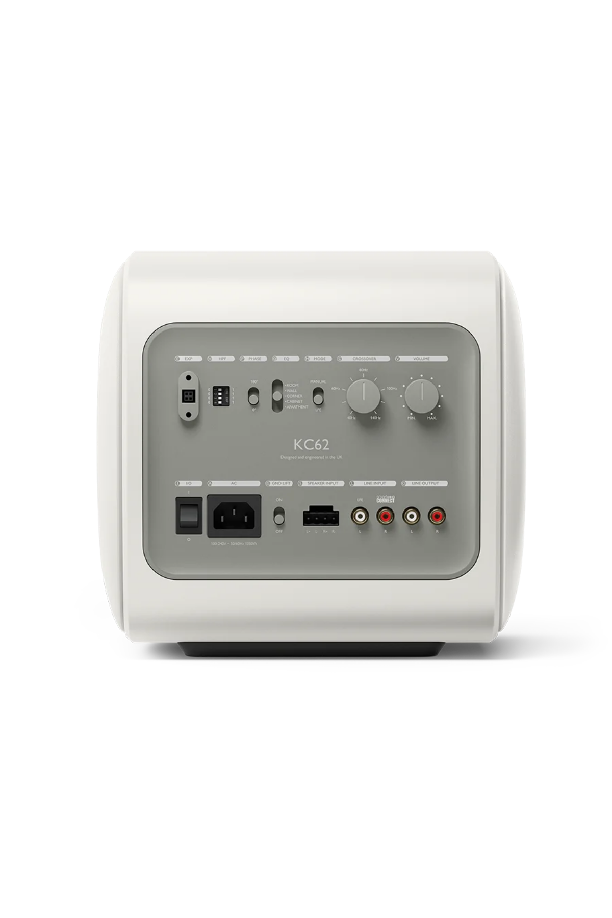 KEF KC62 Aktif Subwoofer Mineral White