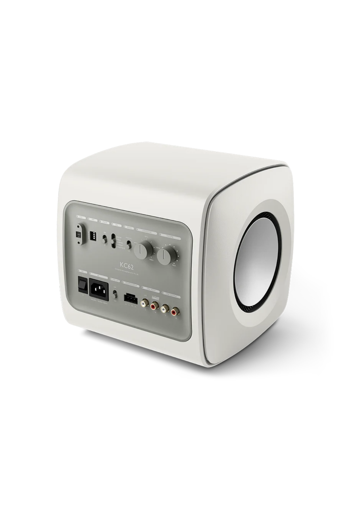 KEF KC62 Aktif Subwoofer Mineral White