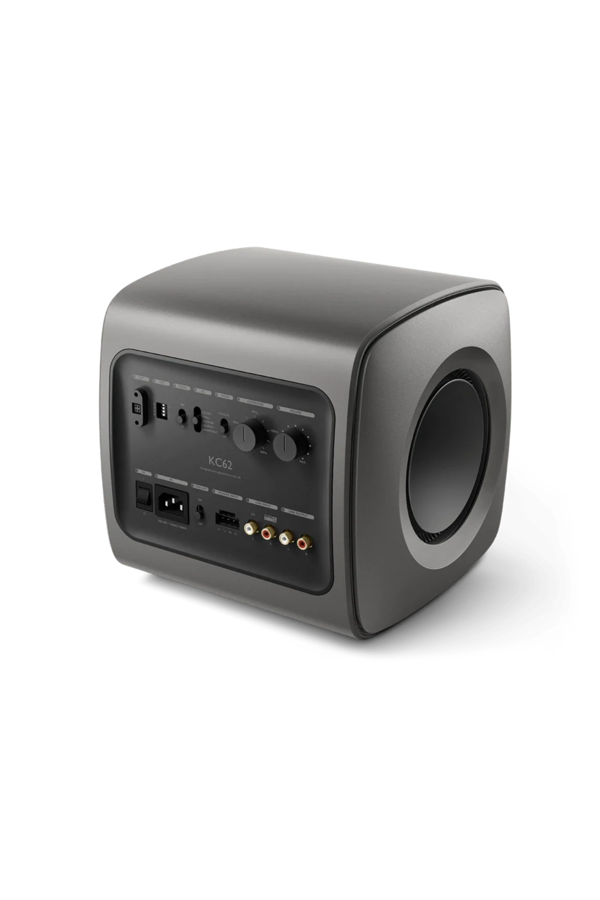 KEF KC62 Aktif Subwoofer Titanium Grey