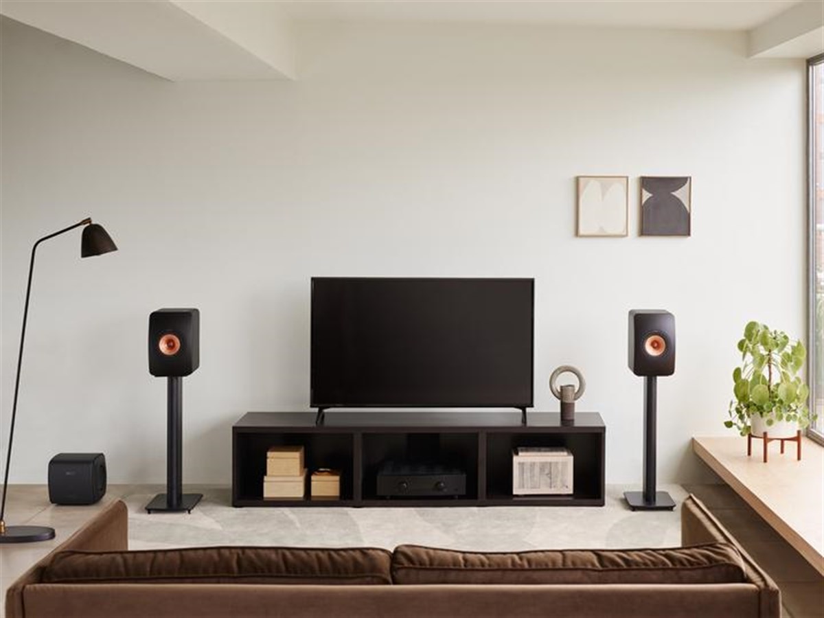 KEF KC62 Siyah Hi-Fi Subwoofer