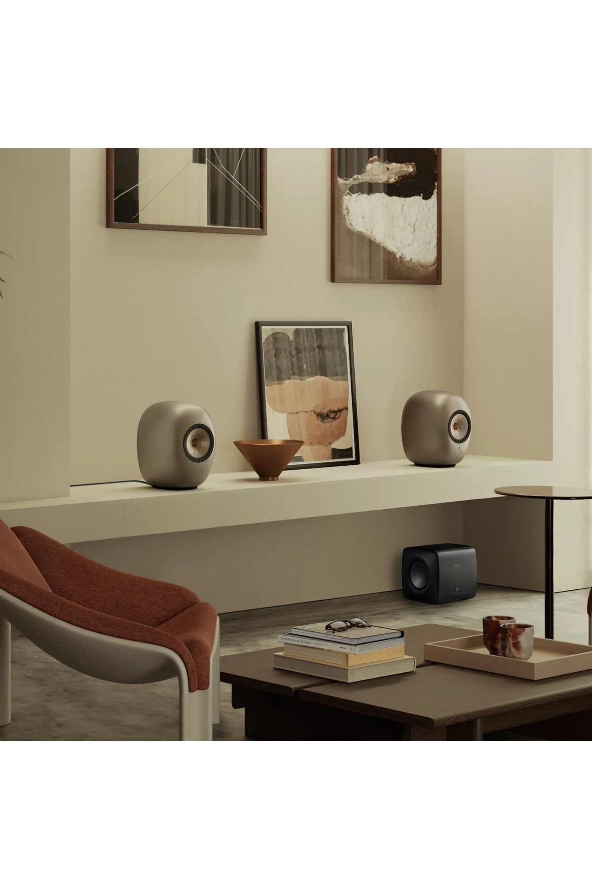 KEF LS LUXE Dusk Titanium Aktif Hoparlör