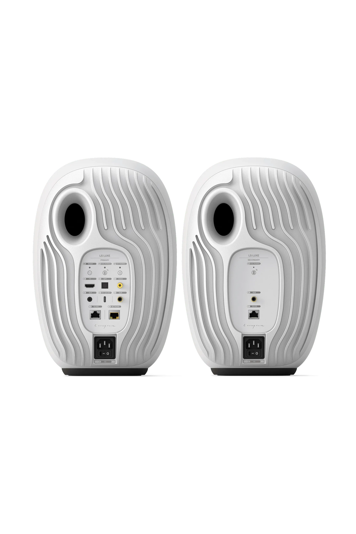 KEF LS LUXE Mineral White Aktif Hoparlör